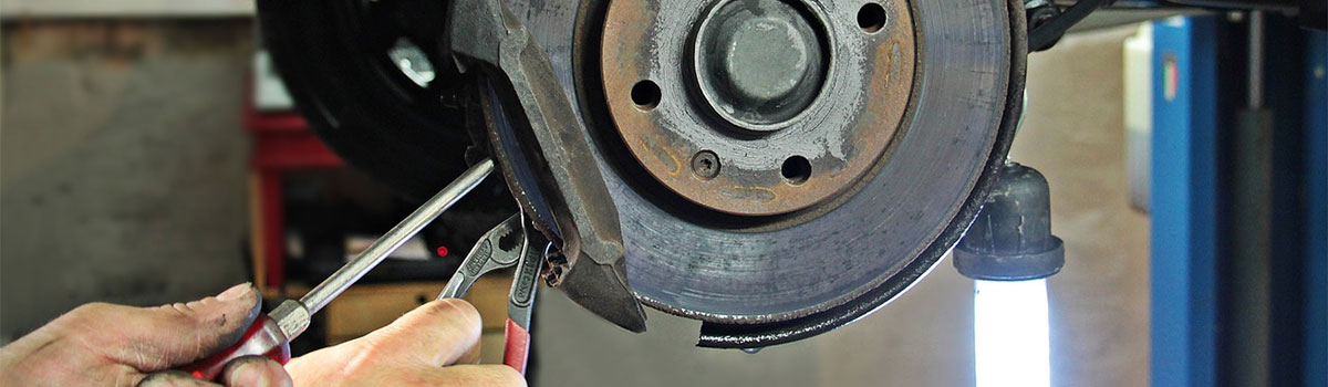 Reparatur eine KFZ-Bremse