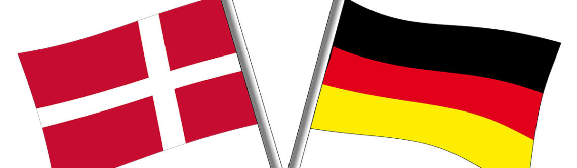Deutsch-Dänische Flaggen