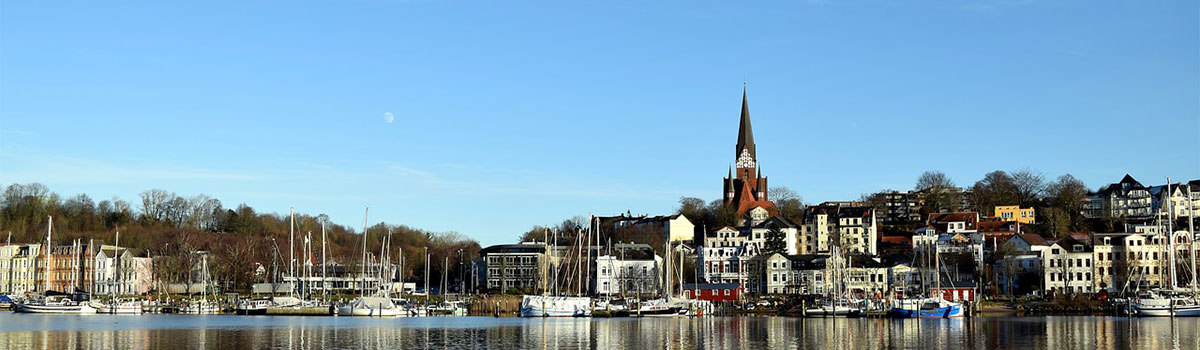 Flensburg, Ansicht Ostufer