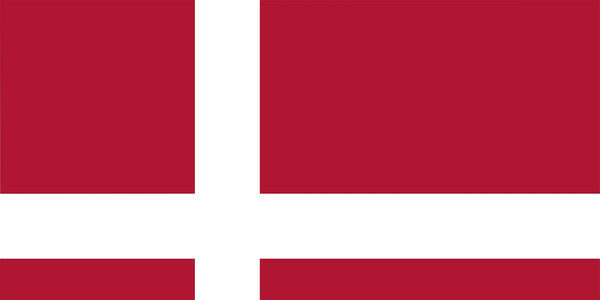 Auszug der Dänischen Flagge
