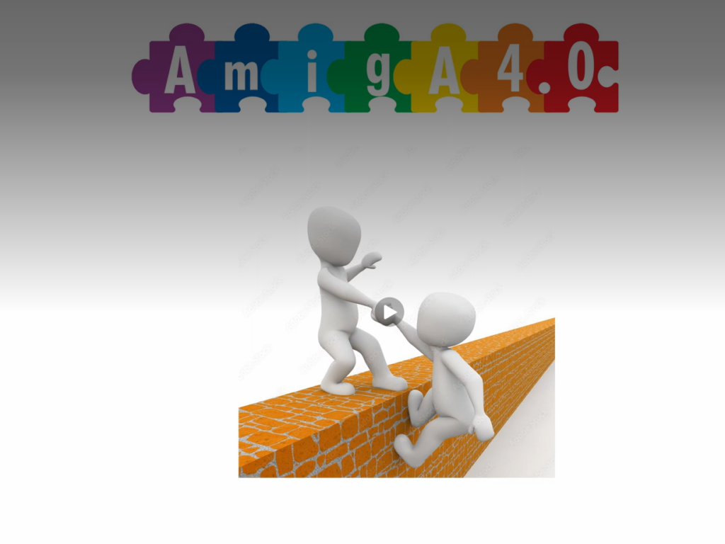 Das Video beschreibt das Angebot "AmigA" im Jobcenter